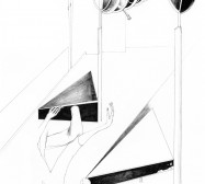 Nina Annabelle Märkl | Possible constellations VII | ink on paper | 35 x 24,5 cm | 2013