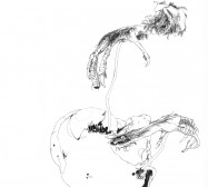 Nina Annabelle Märkl | Untitled | ink on paper | 72 x 52 cm | 2010 | Detail