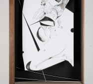 Nina Annabelle Märkl | Black box | Ink on paper, cut outs, black paper, wooden box | 55 x 43,5 x 15 cm | 2014