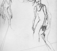 Nina Annabelle Märkl | Moshpit 11|11 | Kaltnadel, Tusche, Bleistift, 300g Hahnemühle Büttenpapier | Platte 29,7 x 27 cm Papier 56 x 39 cm