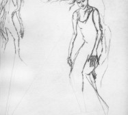 Nina Annabelle Märkl | Moshpit 4|11 | Kaltnadel, Tusche, Bleistift, 300g Hahnemühle Büttenpapier | Platte 29,7 x 27 cm Papier 56 x 39 cm