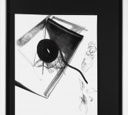 Nina Annabelle Märkl | Balancing the Whimsical I | Ink on paper, black paper | 100 x 70 cm x 3,5 cm | 2015 | photo: Walter Bayer