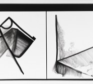 Nina Annabelle Märkl | Balancing the Whimsical VI | Ink and pencil on paper, black paper | 70 x 100 cm x 3,5 cm | 2015 | photo: Walter Bayer