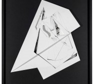 Nina Annabelle Märkl | Fragmented Fiction V | Ink on folded paper cut outs | 47 x 33 cm | 2015 | photo: Walter Bayer