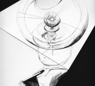 Nina Annabelle Märkl | Inselgruppe bei Kunstlicht | Ink on folded paper, Cut - Outs | Detail | 2016
