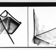 Nina Annabelle Märkl | Balancing the Whimsical 4 | Ink on paper | 75 x 105 x 5 cm | 2015