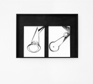 Nina Annabelle Märkl | Scapes 2 | Ink on paper, cutouts, wood | 40 x 60 cm | 2014