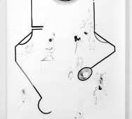 Nina Annabelle Märkl | Display 1 | ink on paper | 270 x 135 cm | 2017/2018