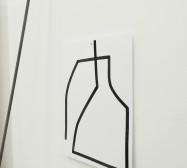 Nina Annabelle Märkl | Frames | Ink and steel drawings | installation, detail | 2018