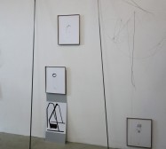 Nina Annabelle Märkl | Frames | Ink and steel drawings | installation | open studios | 2018