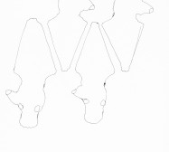 Nina Annabelle Märkl | Auslösungen| Tusche auf Papier | 35,5 x 28 cm | 2018