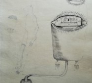The other hand | Tools 1| Tusche auf Papier | 41 x 30 cm